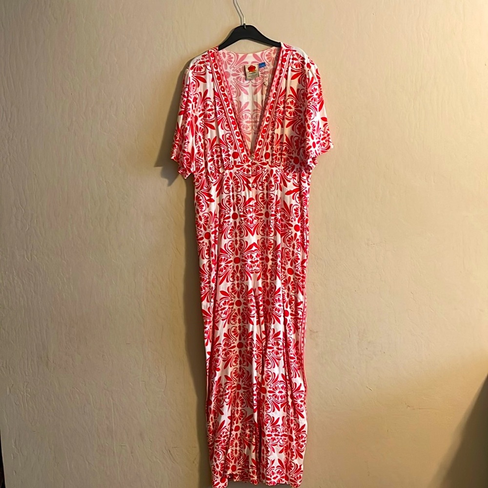 Farm Rio for Anthropologie Floral Jumpsuit